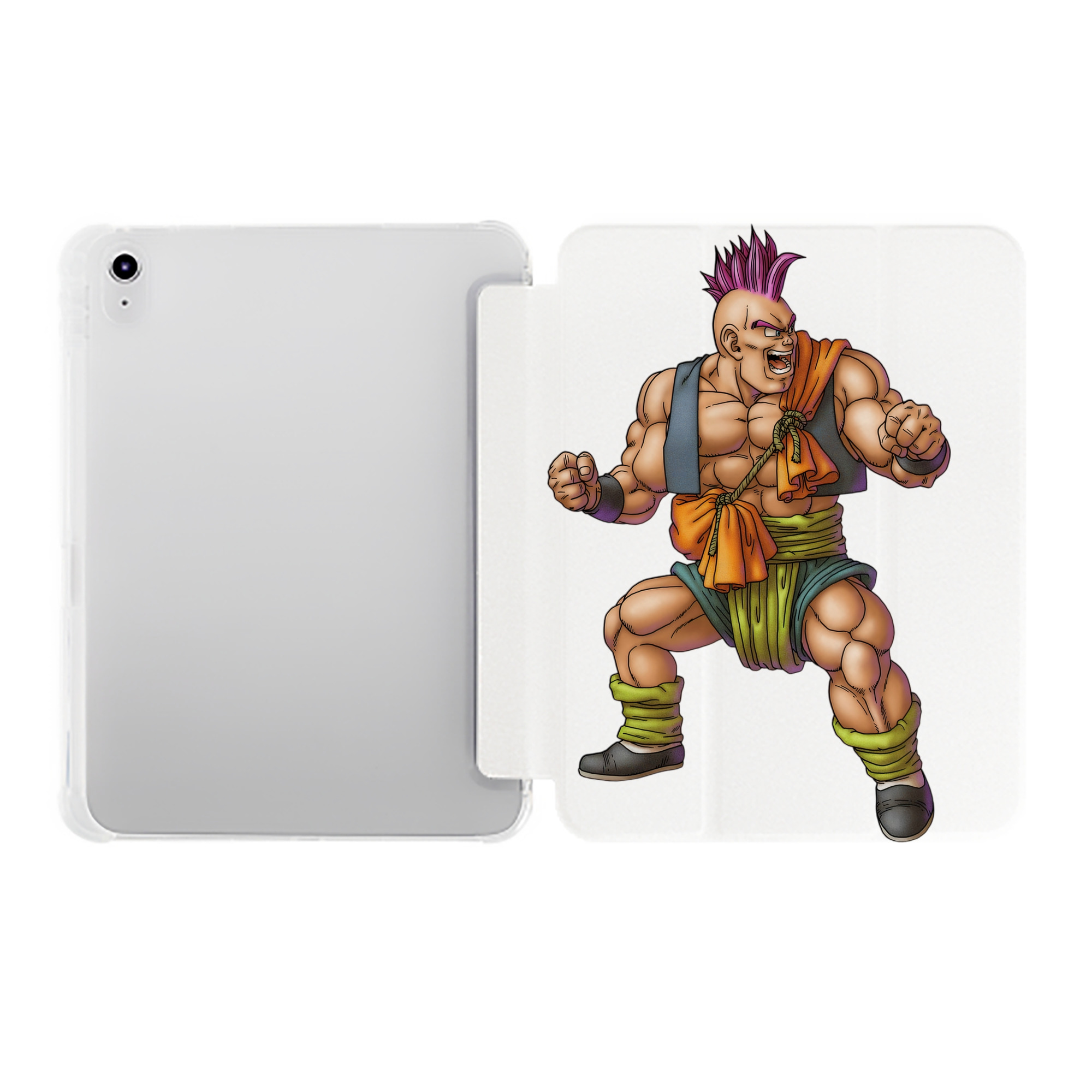 （画像用） ドラゴンクエスト Doragon Kuesuto Dragon Quest IPad ケース ペン収納付き 三つ折りスタンド PUレザー×シリコン 対応機種9.5/10.5/10.9インチ